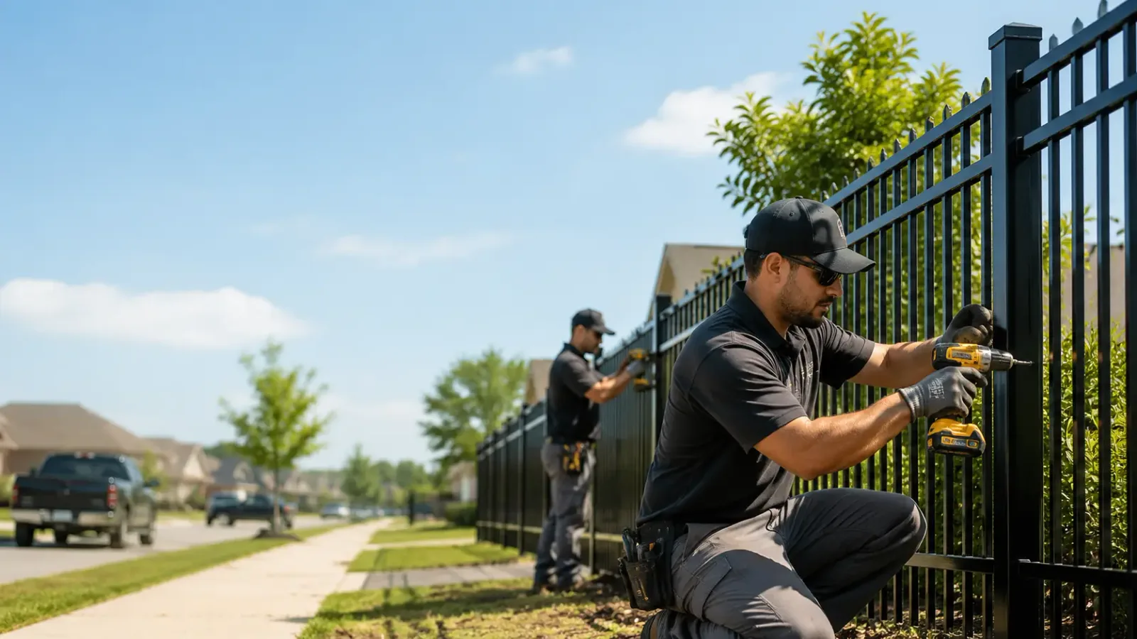 Metal Fence Installation in Amo, IN